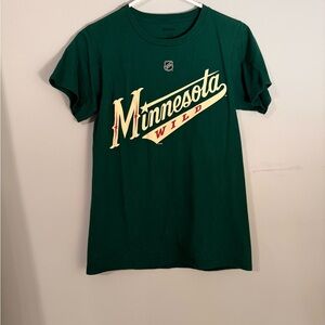 Reebok Green Minnesota Wild Tee